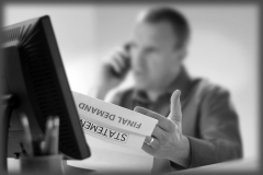 When should you ask for the services of a debt collection company?